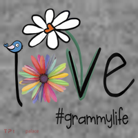Love Grammy Life Art Flower Great Gift Toddler Hoodie thumb 2