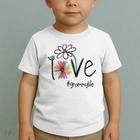 Love Grammy Life Art Flower Great Gift Toddler T-Shirt thumb 2
