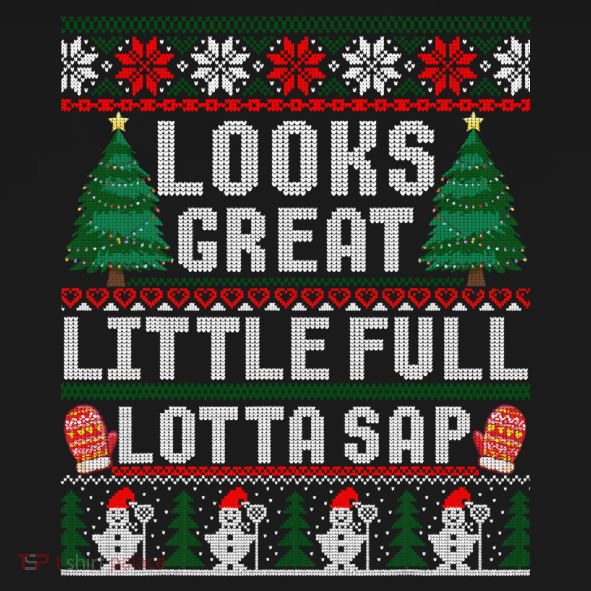 Looks Great Little Full Lotta Sap Tee Christmas Vacation Mousepad