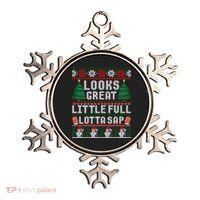 Looks Great Little Full Lotta Sap Tee Christmas Vacation Ornament thumb 0