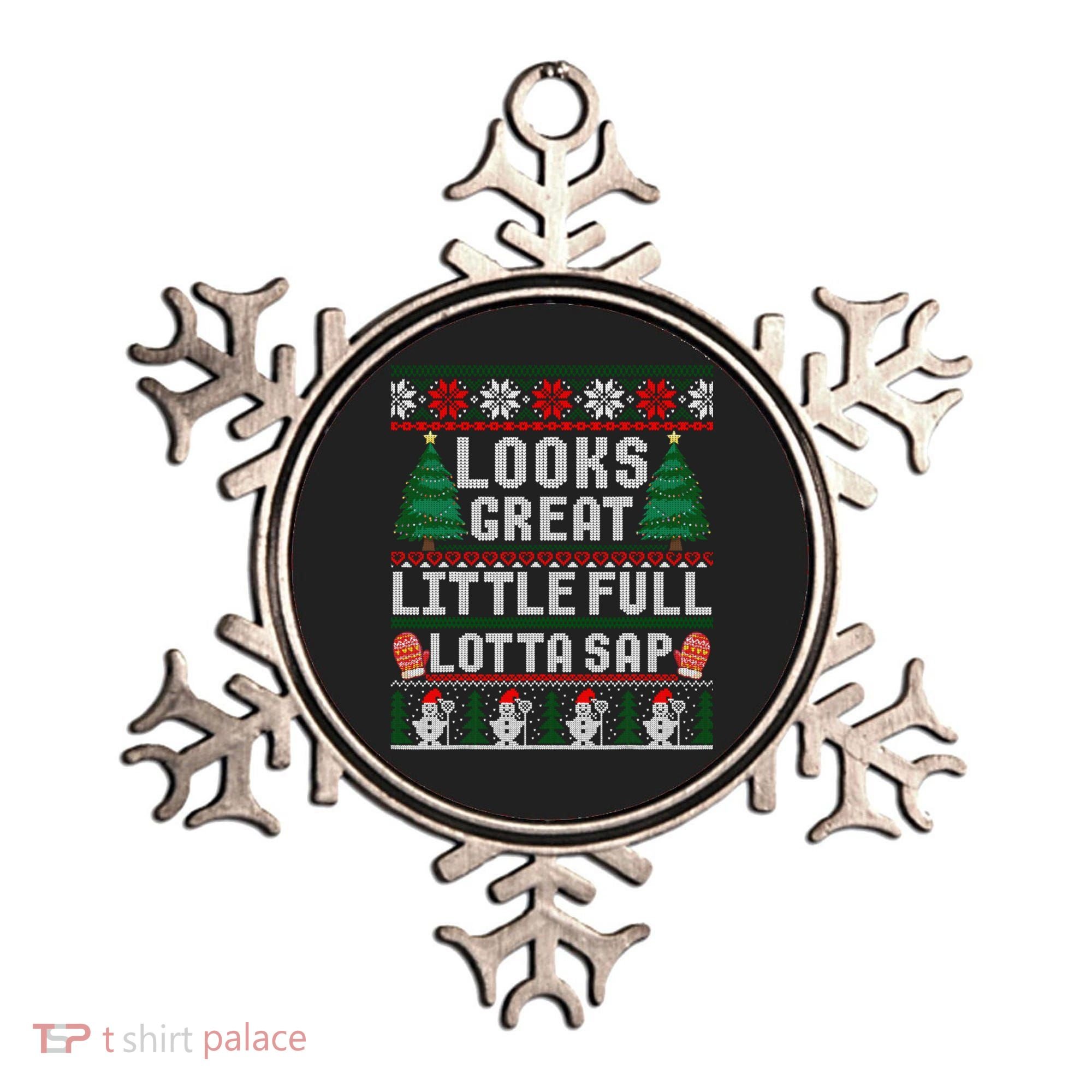 Looks Great Little Full Lotta Sap Tee Christmas Vacation Ornament