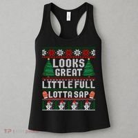 Looks Great Little Full Lotta Sap Tee Christmas Vacation Women's Tank Top thumb 3