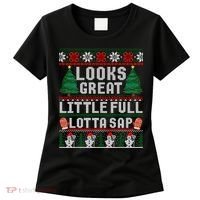 Looks Great Little Full Lotta Sap Tee Christmas Vacation Women's T-Shirt thumb 0