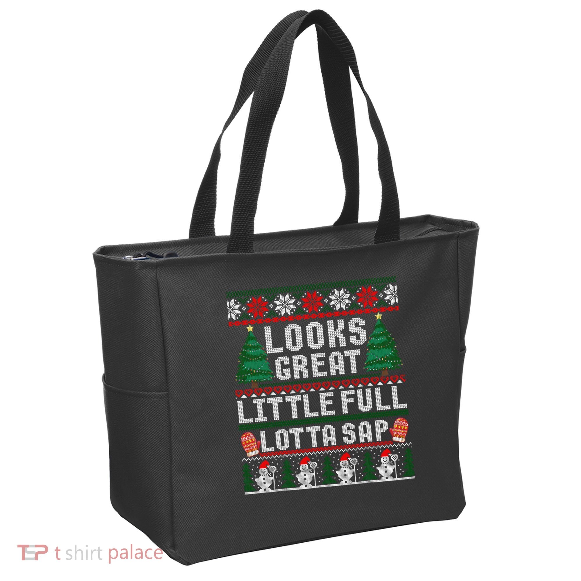 Looks Great Little Full Lotta Sap Tee Christmas Vacation Tote Bag