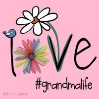 Love Grandma Life Art Flower Coaster thumb 2