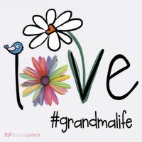 Love Grandma Life Art Flower Women's Tank Top thumb 5