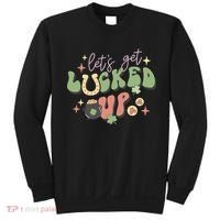 Lets Get Lucked Up Cute St Patricks Day Sweatshirt thumb 0