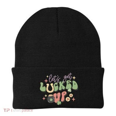 Lets Get Lucked Up Cute St Patricks Day Beanie