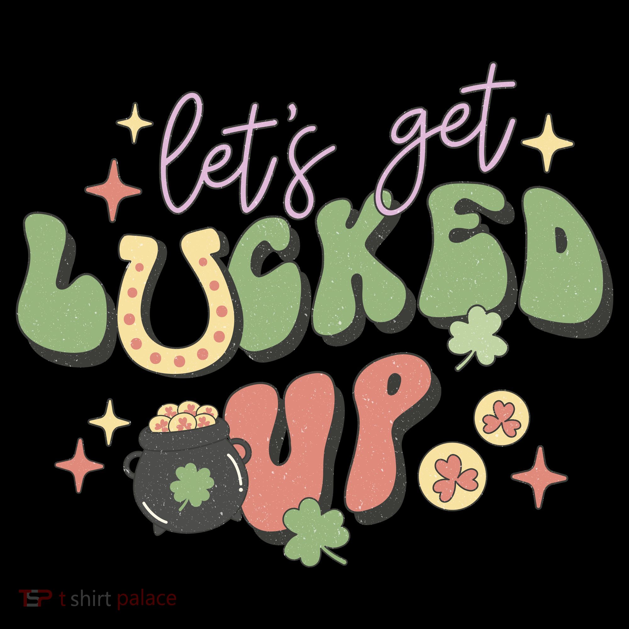 Lets Get Lucked Up Cute St Patricks Day Visor