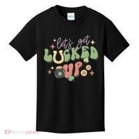 Lets Get Lucked Up Cute St Patricks Day Kids T-Shirt thumb 0