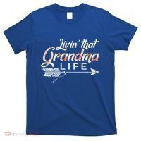 Living Grandma Life Mothers Day Christmas Grandparents Day Cool Gift T-Shirt thumb 0