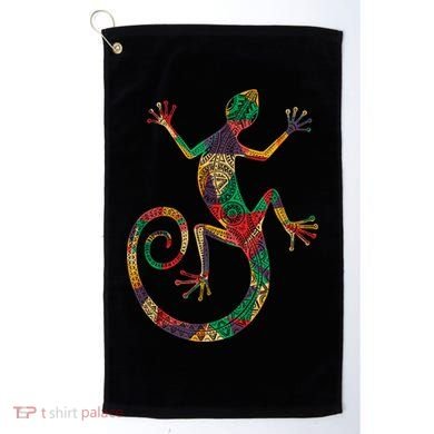 Lizard Gecko Golf Towel