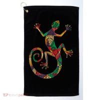 Lizard Gecko Golf Towel thumb 0