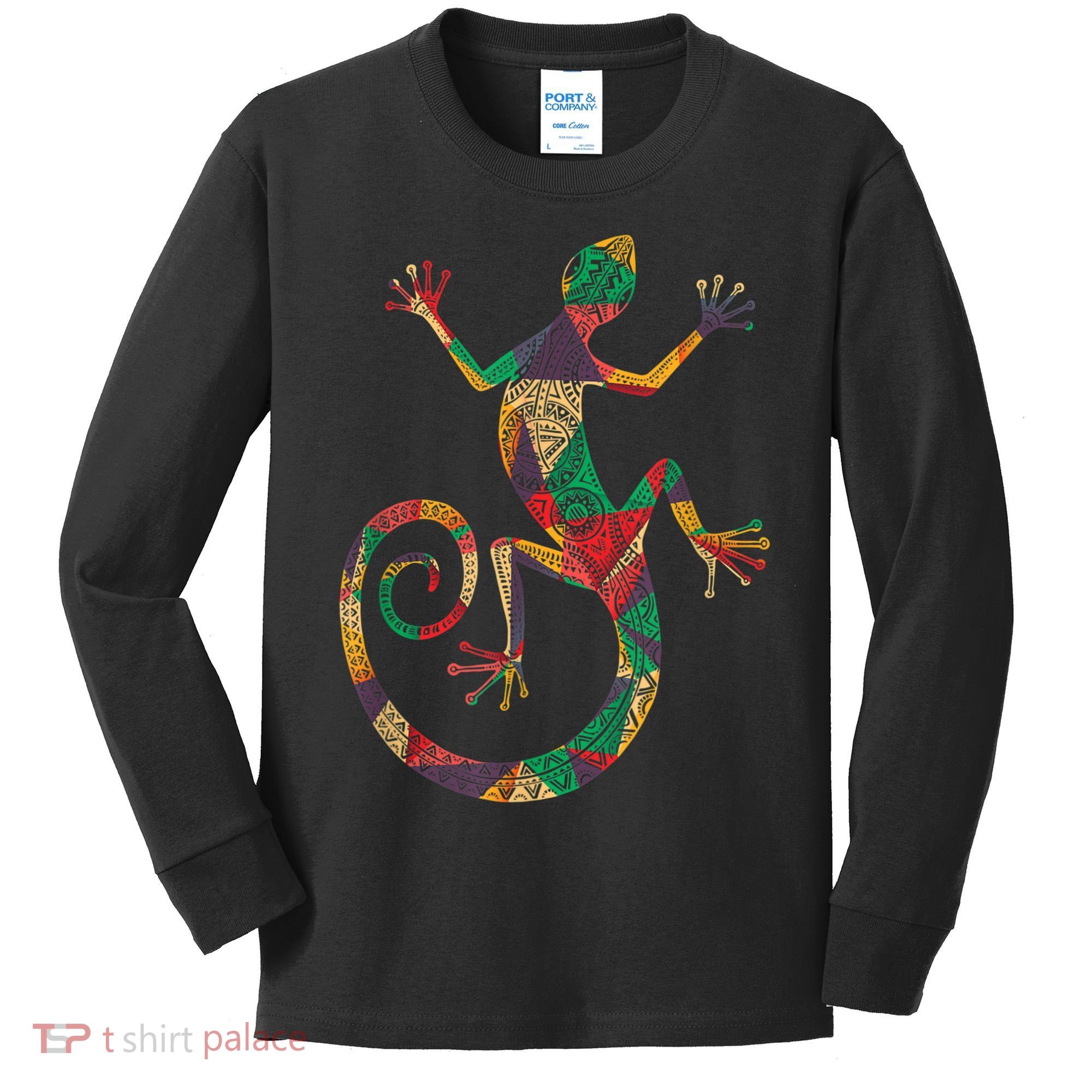 Lizard Gecko Kids Long Sleeve Shirt