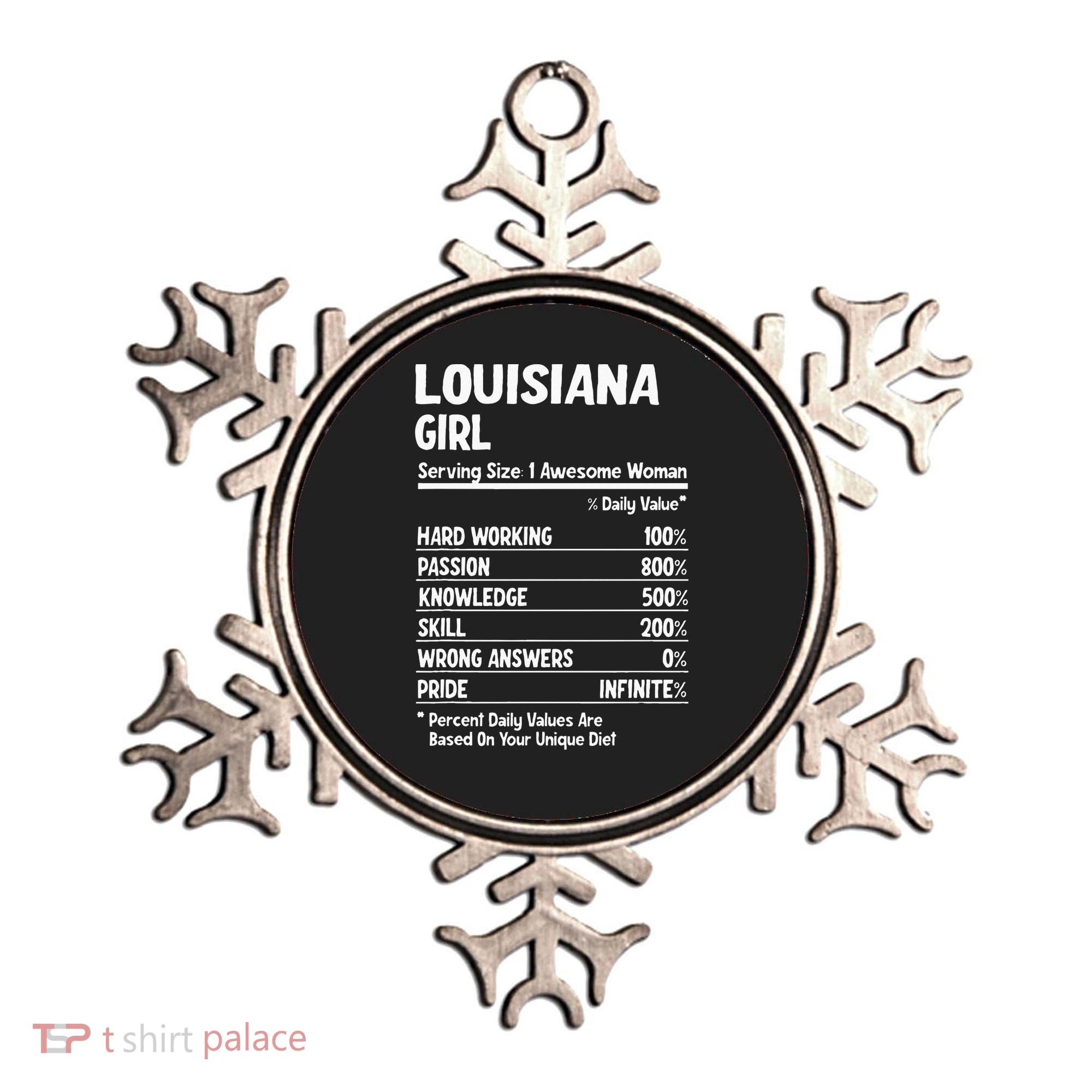 Louisiana Girl Ornament