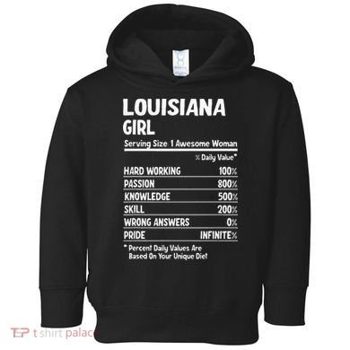 Louisiana Girl Toddler Hoodie