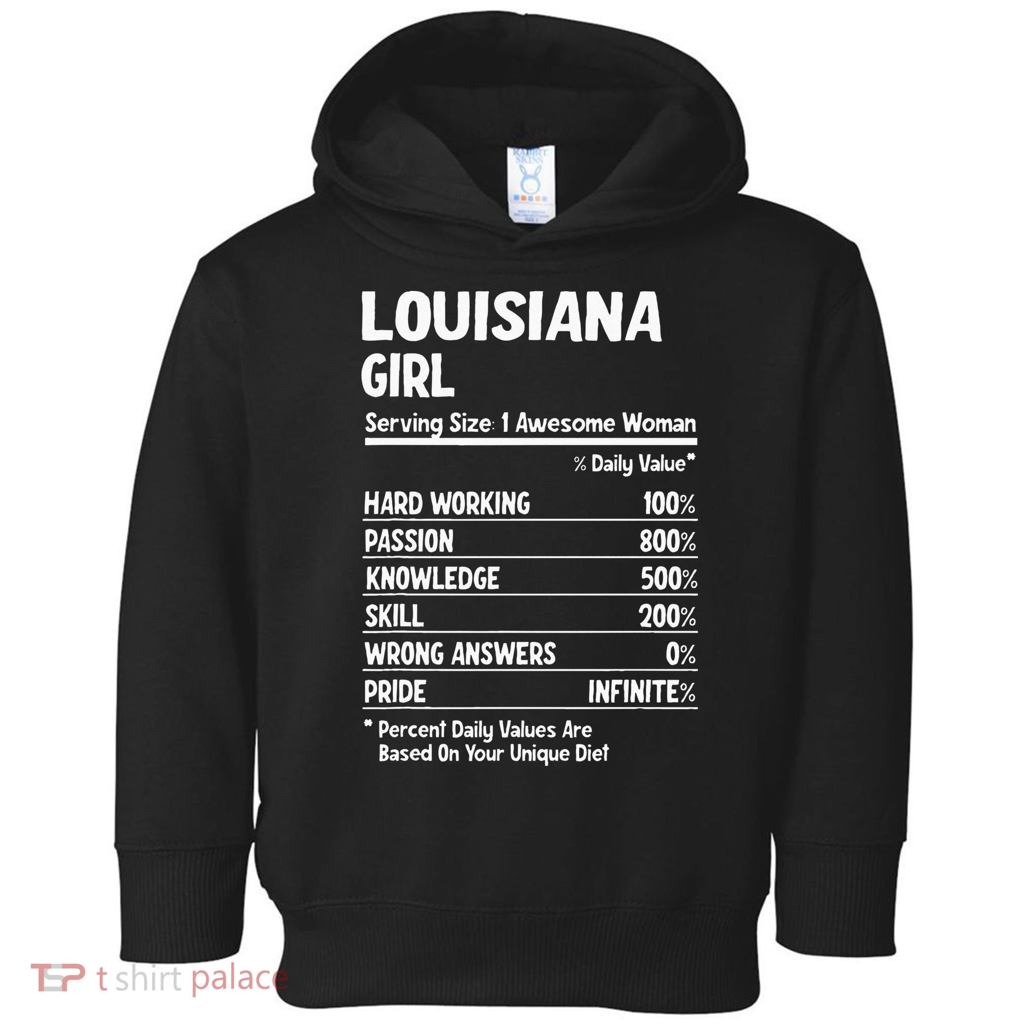 Louisiana Girl Toddler Hoodie