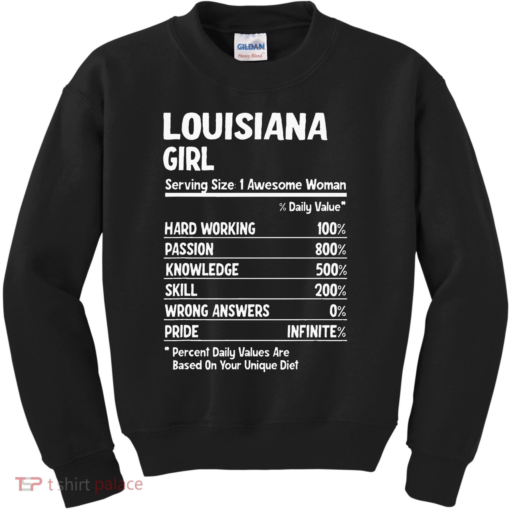 Louisiana Girl Kids Sweatshirt