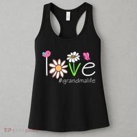 Love Grandma Life Cute Matching Family Women's Tank Top thumb 3