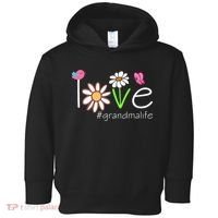Love Grandma Life Cute Matching Family Toddler Hoodie thumb 0