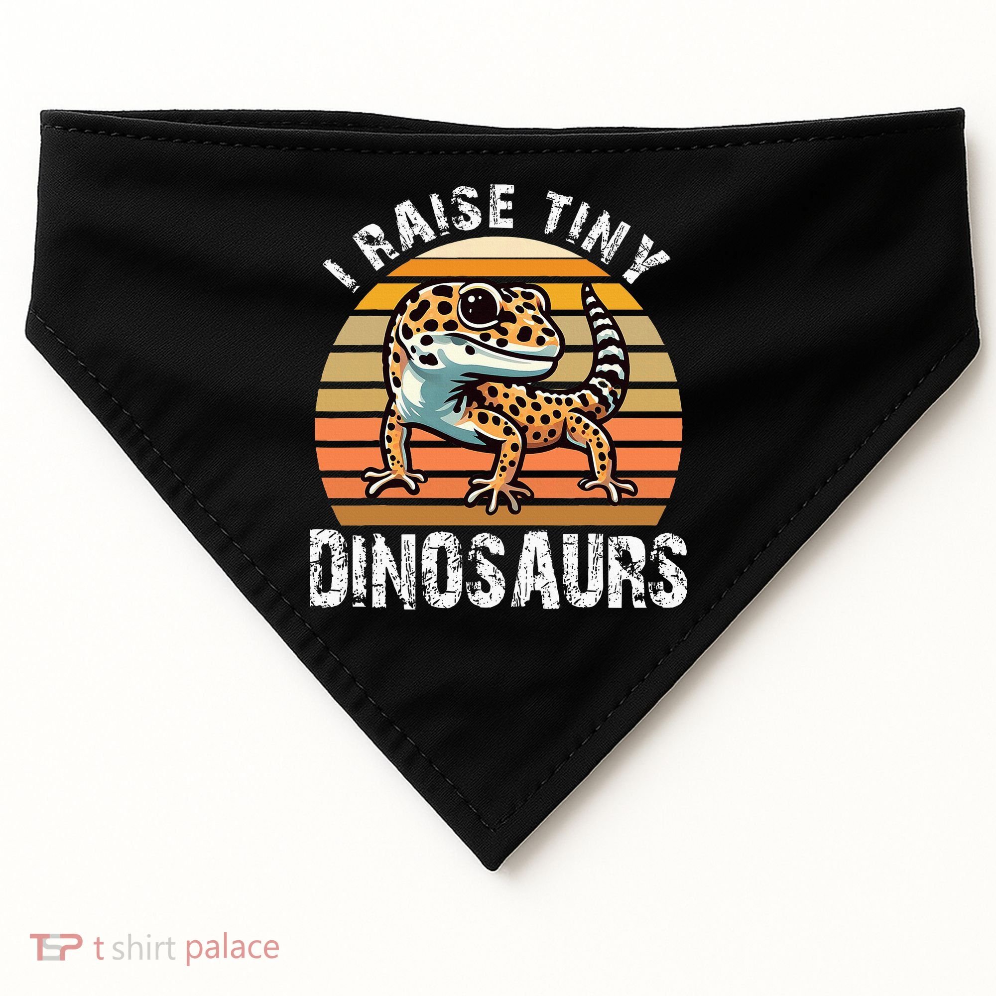 Leopard Gecko USA-Made Doggie Bandana
