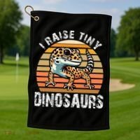 Leopard Gecko Golf Towel thumb 1