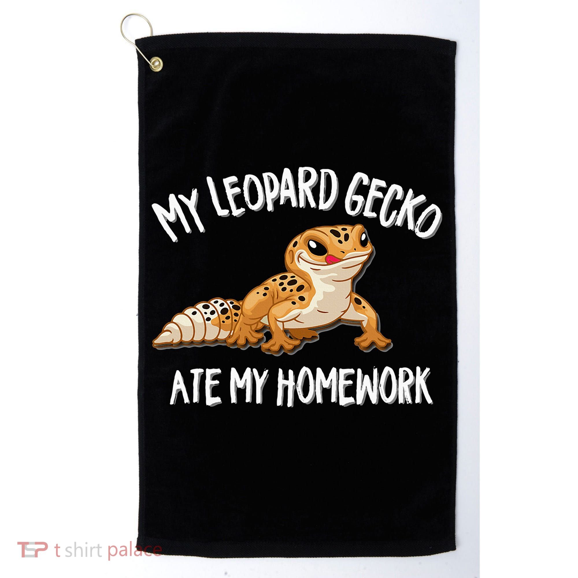 Leopard Gecko Golf Towel