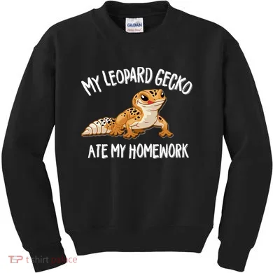 Leopard Gecko Kids Sweatshirt