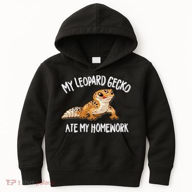 Leopard Gecko Kids Hoodie