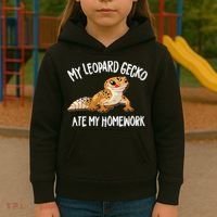 Leopard Gecko Kids Hoodie thumb 3