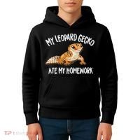 Leopard Gecko Kids Hoodie thumb 4