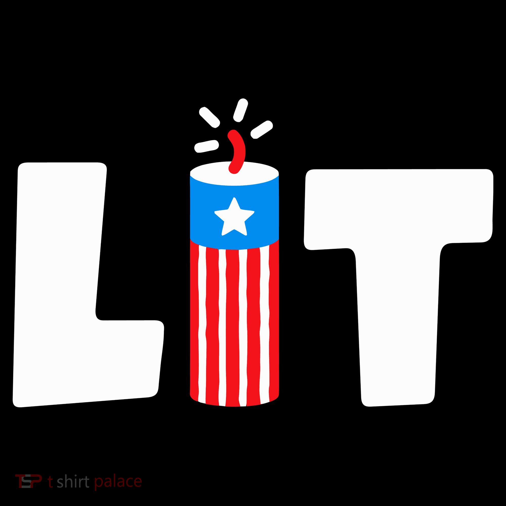 Lets Get Lit Fireworks Firecracker Funny Fourth 4th Of July Coffee Mug