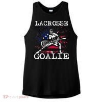 Lacrosse Goalie Lax Goalkeeper Ladies PosiCharge Tri-Blend Wicking Tank thumb 0