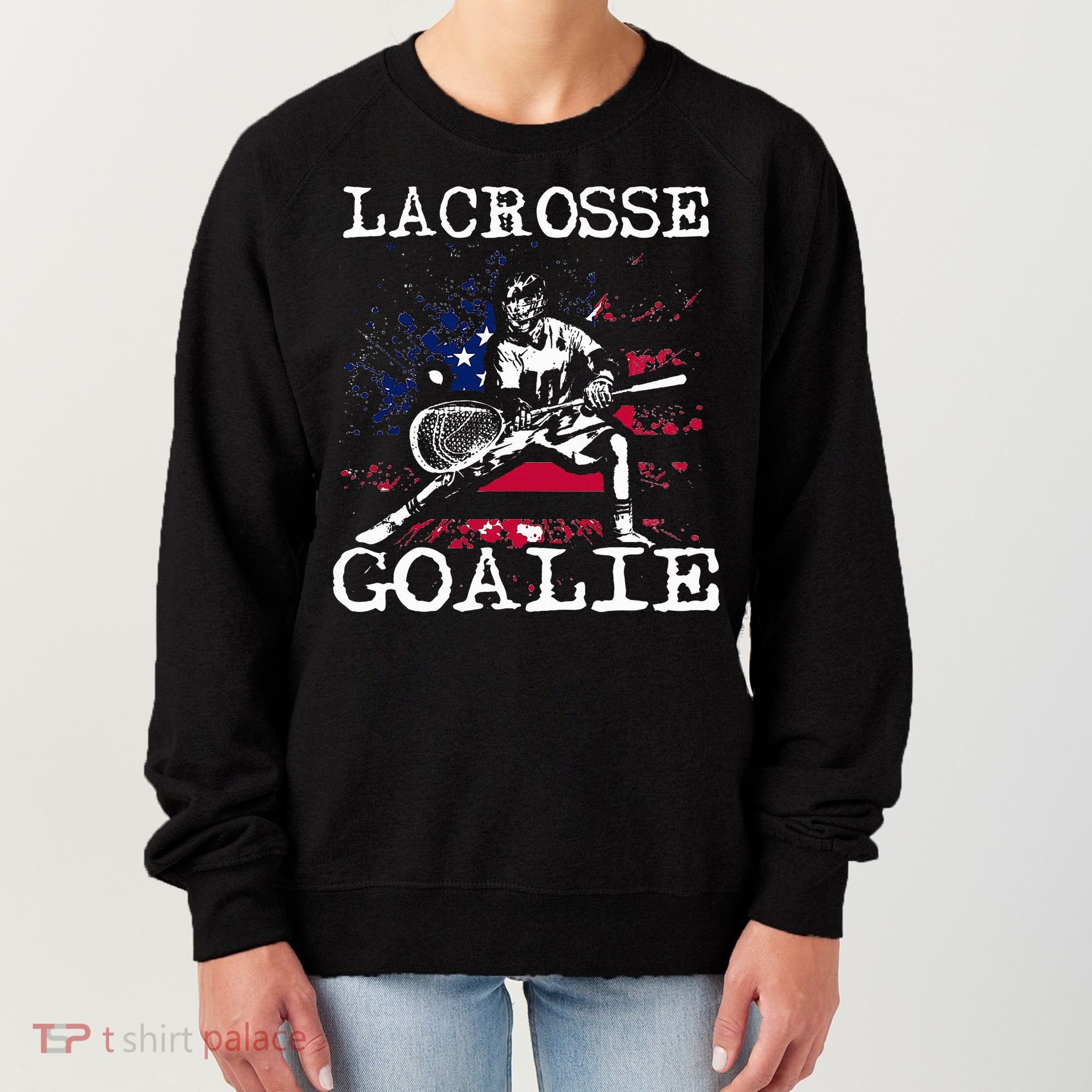 Lacrosse Goalie Lax Goalkeeper Women's Sweatshirt