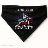 Lacrosse Goalie Lax Goalkeeper USA-Made Doggie Bandana thumb 0