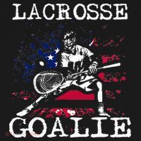 Lacrosse Goalie Lax Goalkeeper USA-Made Doggie Bandana thumb 2