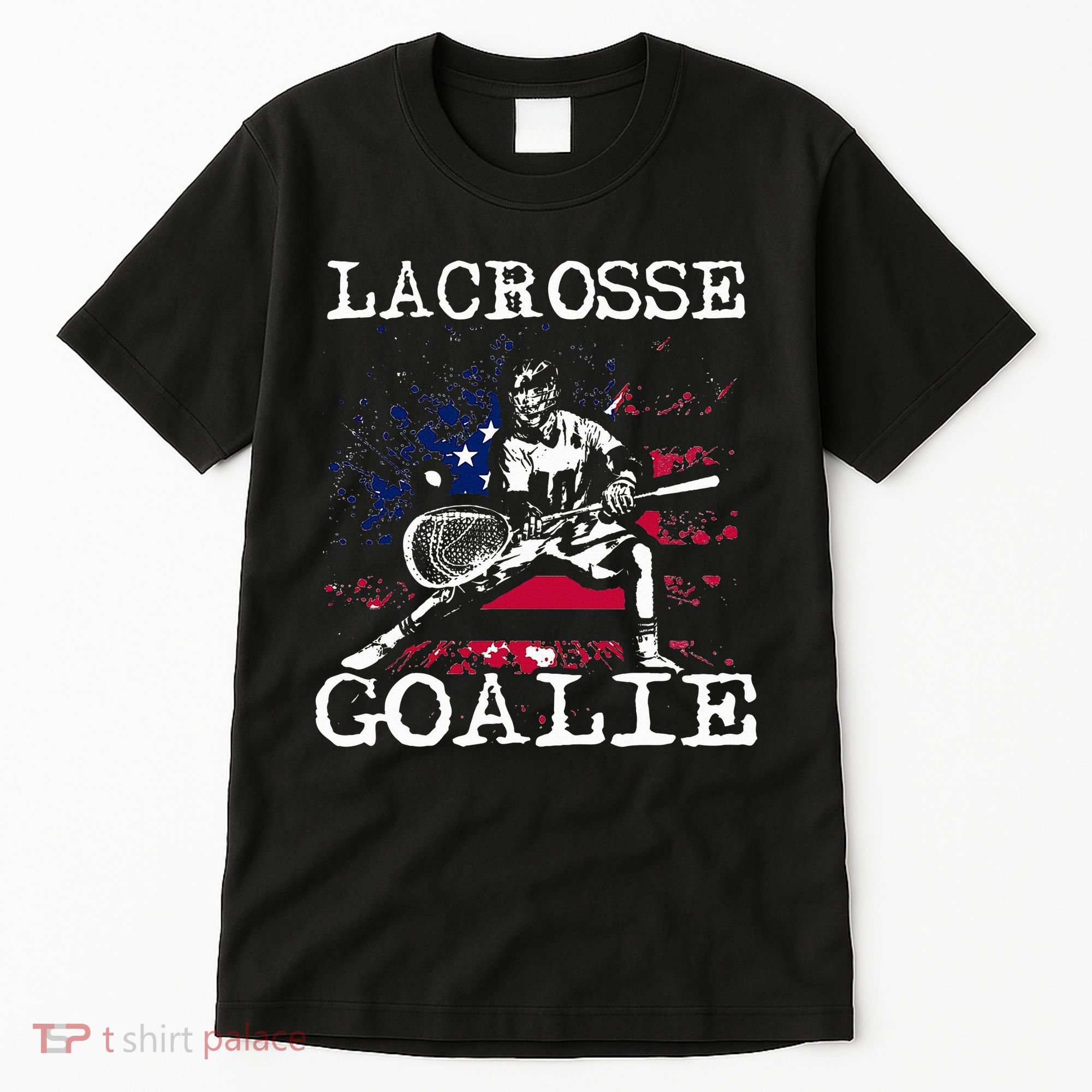 Lacrosse Goalie Lax Goalkeeper Tall T-Shirt