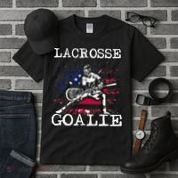 Lacrosse Goalie Lax Goalkeeper Tall T-Shirt thumb 3