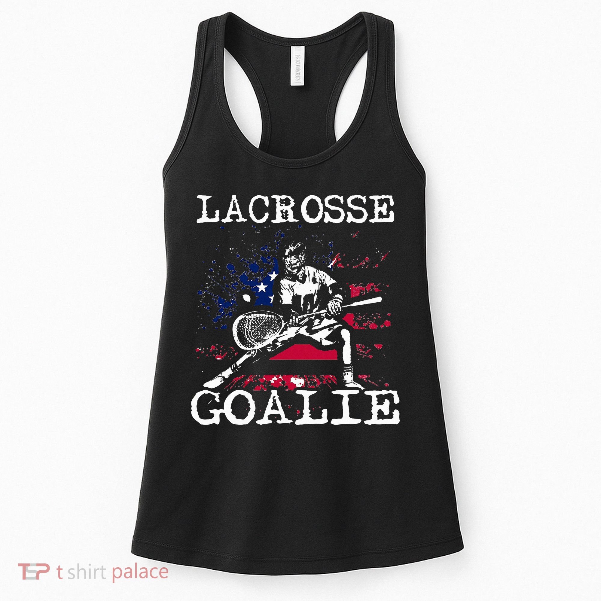 Lacrosse Goalie Lax Goalkeeper Women's Tank Top