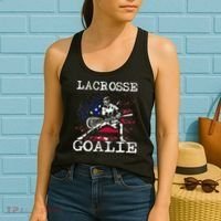 Lacrosse Goalie Lax Goalkeeper Women's Tank Top thumb 2