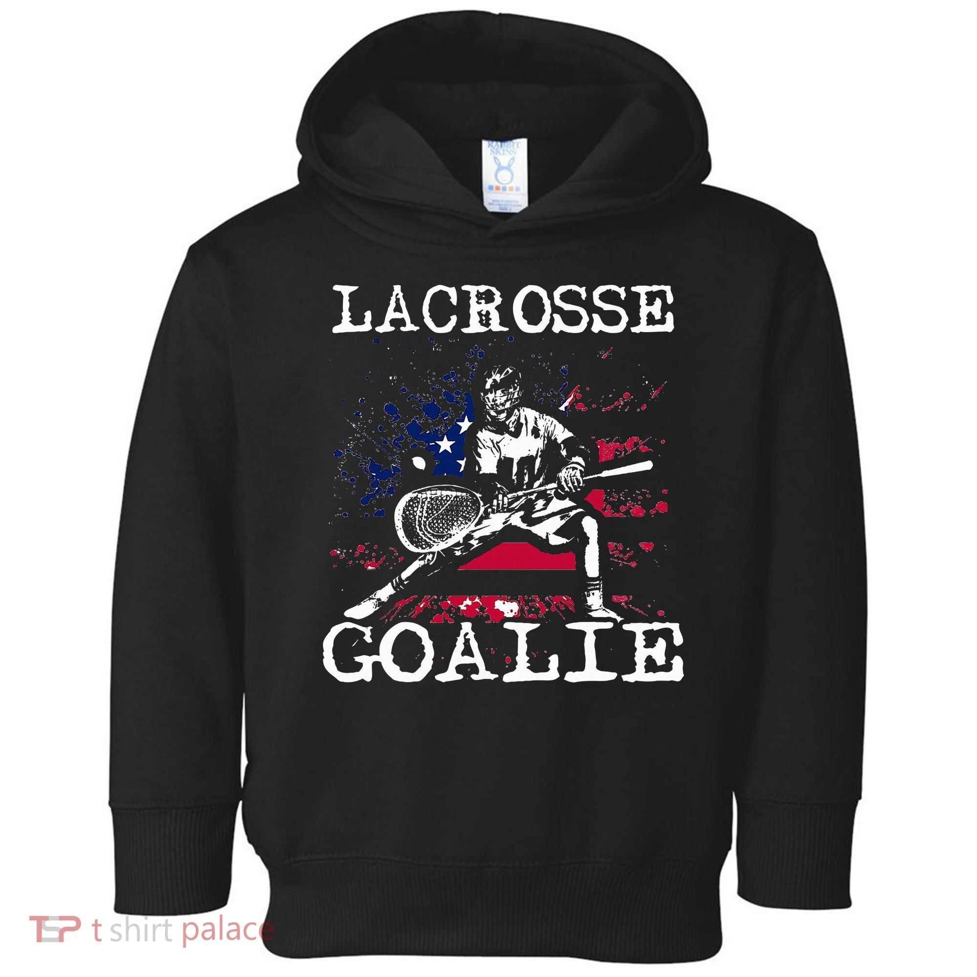 Lacrosse Goalie Lax Goalkeeper Toddler Hoodie