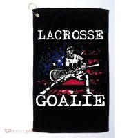 Lacrosse Goalie Lax Goalkeeper Golf Towel thumb 0