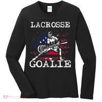 Lacrosse Goalie Lax Goalkeeper Women's Long Sleeve Shirt thumb 0