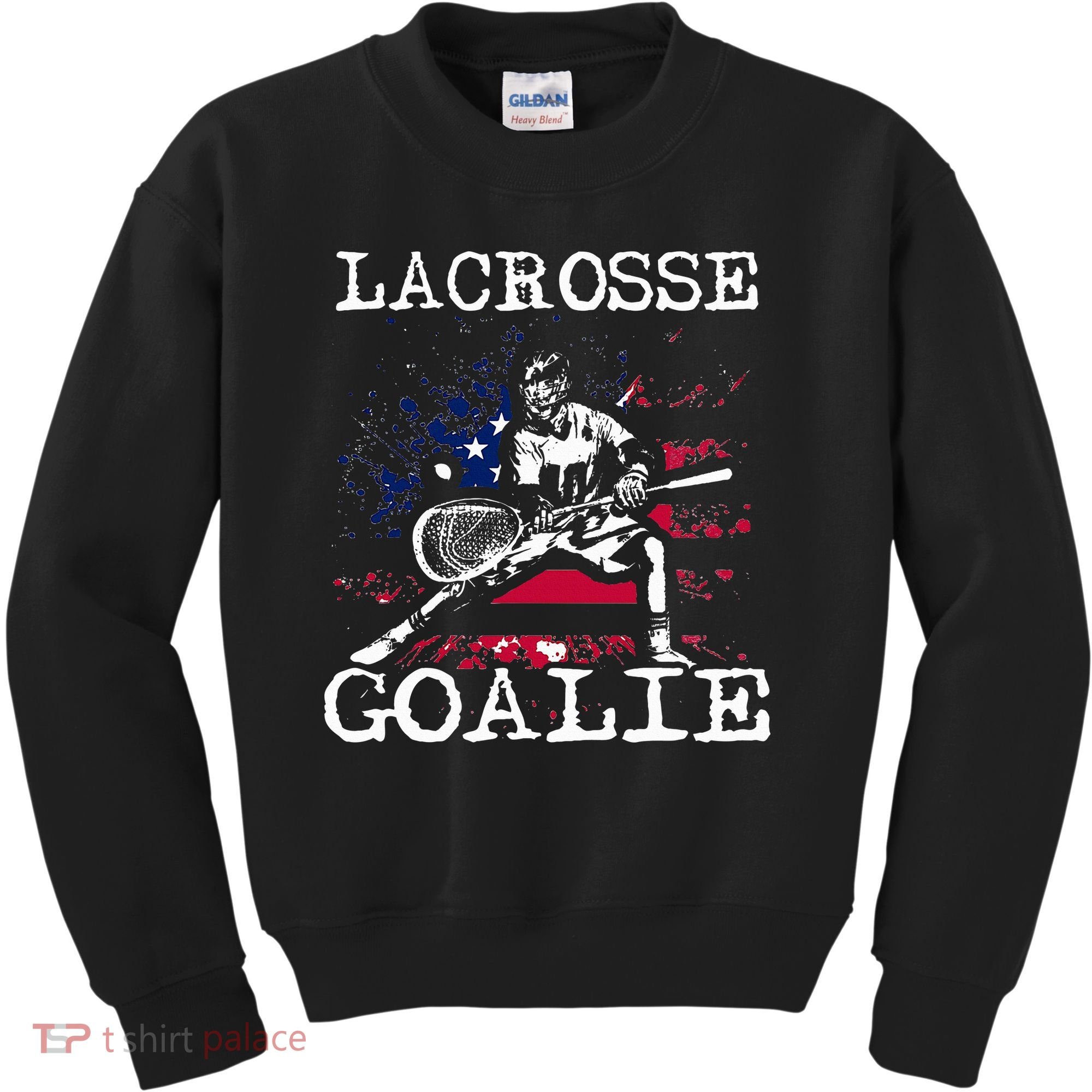 Lacrosse Goalie Lax Goalkeeper Kids Sweatshirt
