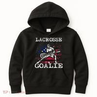 Lacrosse Goalie Lax Goalkeeper Kids Hoodie thumb 0