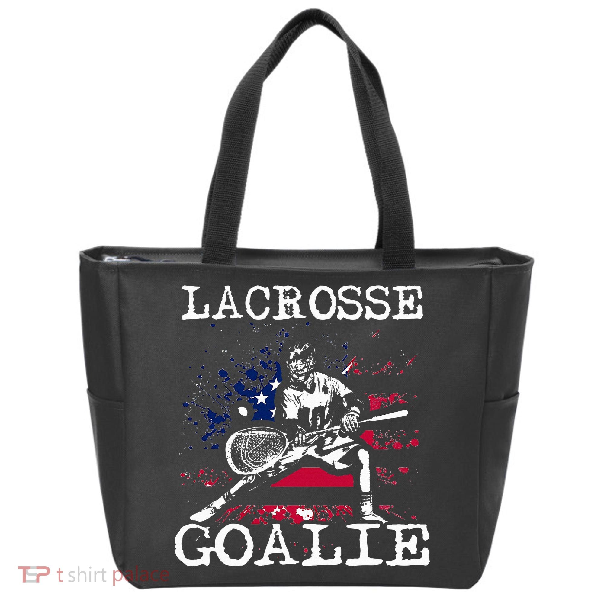 Lacrosse Goalie Lax Goalkeeper Tote Bag