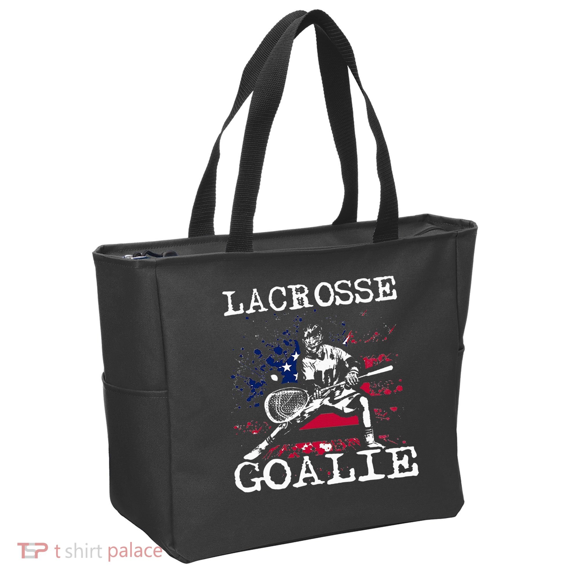 Lacrosse Goalie Lax Goalkeeper Tote Bag