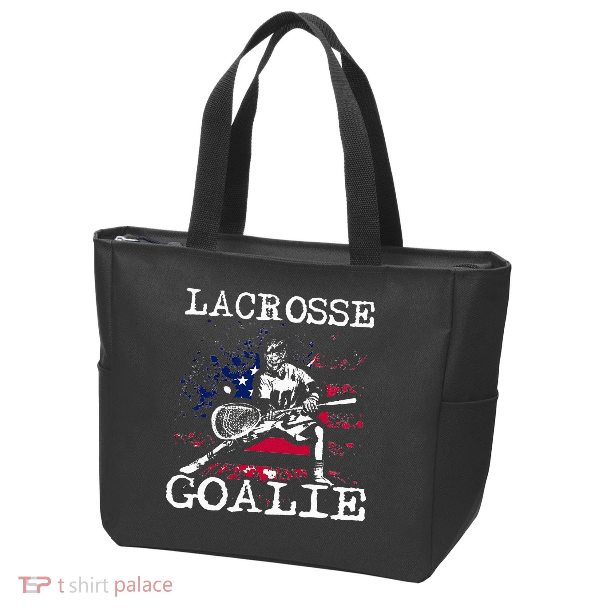 Lacrosse Goalie Lax Goalkeeper Tote Bag