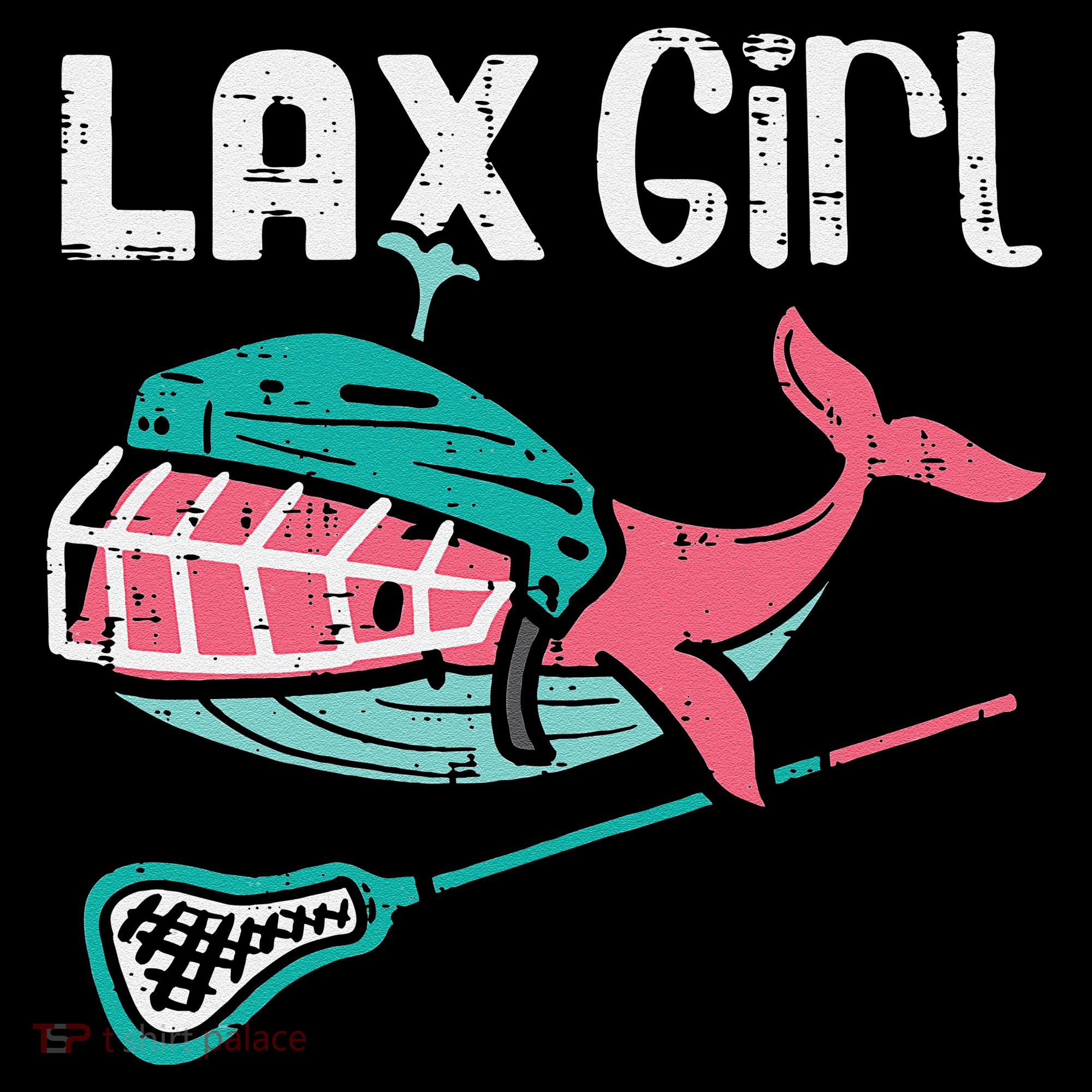 Lax Girl Lacrosse Whale Cute Sport Player Goalie Coffee Mug