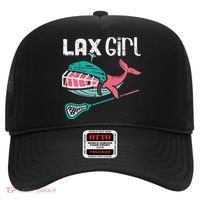 Lax Girl Lacrosse Whale Cute Sport Player Goalie Hat thumb 0